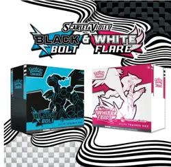Pokemon White Flare and Black Bolt Pokemon Center ETB Elite Trainer Box SET - Image 2