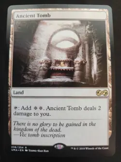 MTG Ancient Tomb Ultimate Masters Non Foil (Near mint) - Image 1