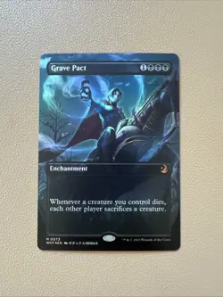 Grave pact - anime foil - English - MTG WOT - NM - Image 1