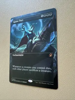 Grave pact - anime foil - English - MTG WOT - NM - Image 2