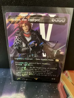 Ardyn, the Usurper (0524) (Borderless) (Surge Foil) Final Fantasy Foil - Image 1