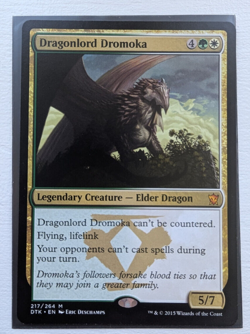 Dragonlord Dromoka ~ NM-Mint, English Dragon's of Tarkir MTG - Image 1