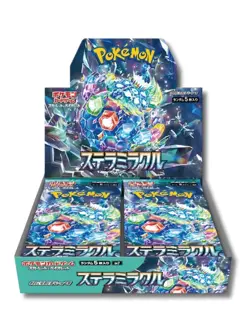 Pokemon Stellar Miracle Booster Box Japanese 30 Packs (5 Cards) - Image 1