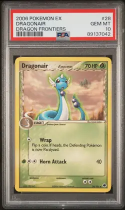 💎 Pokemon Dragonair EX Dragon Frontiers #28 PSA 10 Gem Mint , Low Pop - Image 1