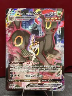 Umbreon VMAX - TG23/TG30 - Pokemon Brilliant Stars Sword Shield Rare Card NM - Image 1