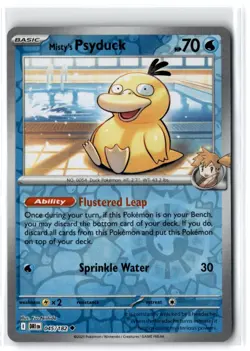 2025 Scarlet & Violet Series - Destined Rivals Misty's Psyduck #45 Uncommon - Image 1