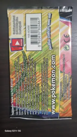 1 Pokemon TCG Sun & Moon Team Up Sleeved Booster Pack - Celebi & Venusaur Art - Image 2