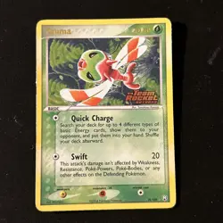 Yanma 78/109 Team Rocket Returns Reverse Holo Stamp Ex 2005 Pokemon LOOK LP - Image 1