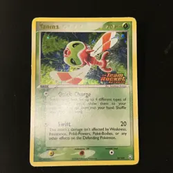 Yanma 78/109 Team Rocket Returns Reverse Holo Stamp Ex 2005 Pokemon LOOK LP - Image 2
