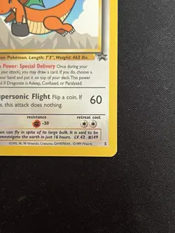 Pokemon Dragonite 5 Black Star Promo - Image 5
