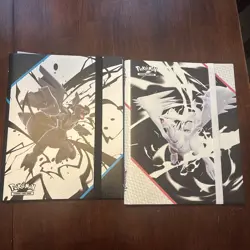 Pokemon Black Bolt & White Flare BINDER ONLY *BOTH - 1 of Each* - NEW! - Image 1
