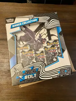 Pokemon Black Bolt Binder Collection 6 Box Sealed Case SEE PHOTOS - Image 3