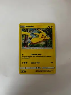 Pokemon TCG Pikachu SM Black Star Promo SM04 Promo Holo NM/VLP - Image 1