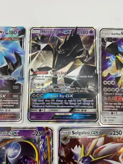 Solgaleo GX, Lunala GX, Necrozma GX, Dawn Wings, Dusk Mane, Pokemon Cards - Image 3