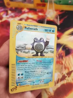 Pokemon Karte Card Quappo Poliwrath Expedition Base Basis Set Holo Wotc Good- - Image 2