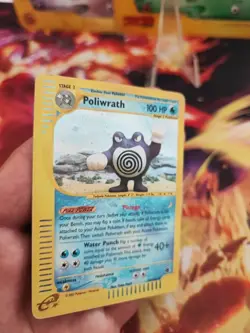 Pokemon Karte Card Quappo Poliwrath Expedition Base Basis Set Holo Wotc Good- - Image 3