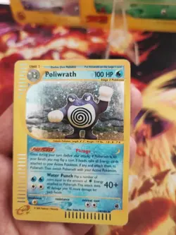 Pokemon Karte Card Quappo Poliwrath Expedition Base Basis Set Holo Wotc Good- - Image 5