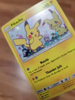 LP% Pikachu SM162 Sm Promos Holo Pokemon Card - Image 3