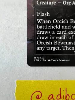 Orcish Bowmasters (Borderless) #433 Rare - MTG Lord of the Rings Card - NM 🔥🔥 - Image 5