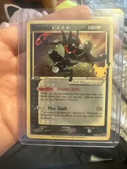 Pokemon Greninja Gold Star Holo Card SWSH144 Celebrations Promo - Image 5