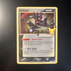 Pokemon Greninja Gold Star Holo Card SWSH144 Celebrations Promo - Image 2