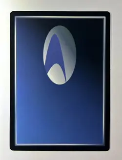 Star Trek CCG 1E Dominion USS RIO GRANDE RARE Card NEVER PLAYED - Image 2