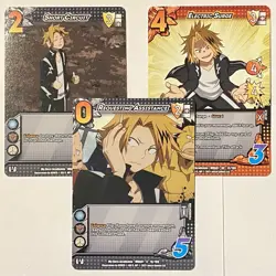 My Hero Academia Anime Denki Kaminari Set Of 3 Trading Cards - Image 1