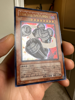 Yugioh Cards | The Big Saturn Ultra Rare | VJMP-JP024 Japanese - Image 2