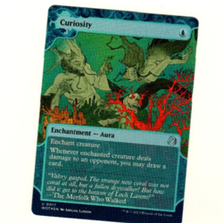 Curiosity Foil Wilds Of Eldraine Magic The Gathering Card - Image 1
