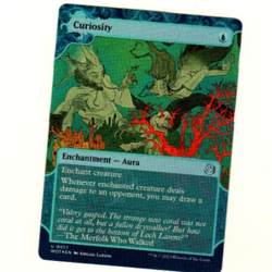 Curiosity Foil Wilds Of Eldraine Magic The Gathering Card - Image 3