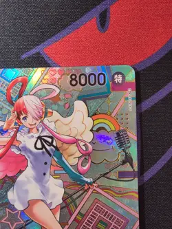 One Piece Card Game Uta OP02-120 SP Parallel SR OP05 Awakening of New Era Japan - Image 2