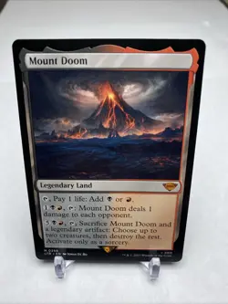 Mount Doom Lord of the Rings Regular #0258 Mint / NM - Image 1