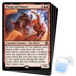 PLARGG AND NASSARI X4 March Of The Machine: The Aftermath MAT Magic MTG CARD - Image 1