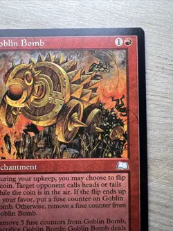 MTG Magic The Gathering - GOBLIN BOMB - Weatherlight - Image 5
