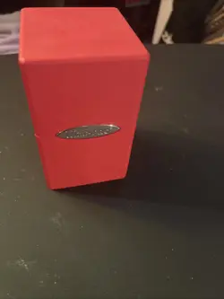 Ultra Pro Gaming Satin Tower Deck Box RED - Image 1