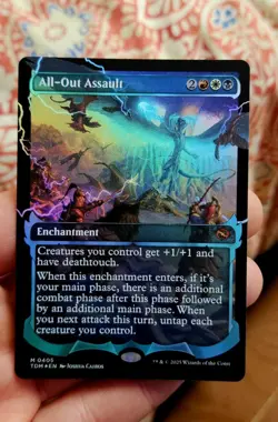 All-Out Assault [SHOWCASE FOIL] Tarkir: Dragonstorm (MTG) | NM EN - Image 1