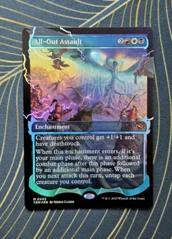 All-Out Assault [SHOWCASE FOIL] Tarkir: Dragonstorm (MTG) | NM EN - Image 2