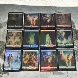 MTG Streets Of New Capenna : Full Art Foil Lands Only Lot • 12 - Image 1