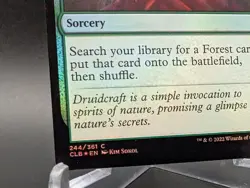 Nature's Lore Commander Legends: Battle for Baldur's Gate Foil - Image 2