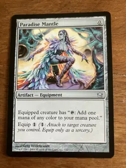 1x MTG Paradise Mantle - Fifth Dawn (5DN) #142 - Magic the Gathering NM - Image 1