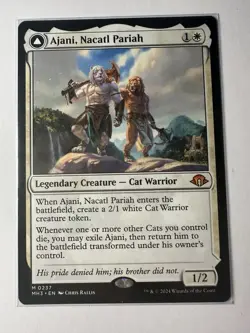 Ajani, Nacatl Pariah - Modern Horizons 3 Magic The Gathering - Image 1