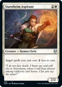 Magic RARE Kaldheim Starnheim Aspirant - Image 2