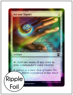 1x Arcane Signet, Ripple Foil, Modern Horizons 3 Commander, MTG NM - Image 1