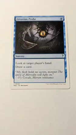 MTG Gitaxian Probe (White Border) x1 NM ! Mystery Booster 2 / MB2 / Magic - Image 1