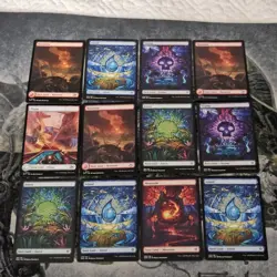 Magic The Gathering : Mix Full Art Basic Lands Lot • 21 - Image 1
