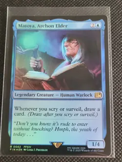 Matoya, Archon Elder - #62 - Rare - Foil - MTG: Final Fantasy - FIN - Image 1