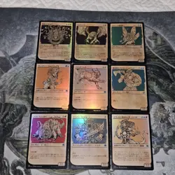 MTG Adventures In The Forgotten Realms JPN : Showcase Mix Foils Only Lot • 21 - Image 2