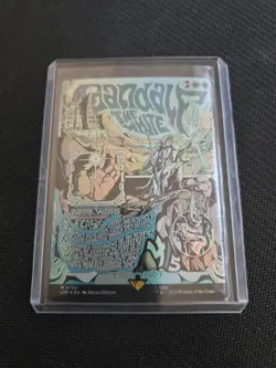 Gandalf The White Borderless Poster Foil - MINT 0732 - Lord of the RIngs MTG - Image 1