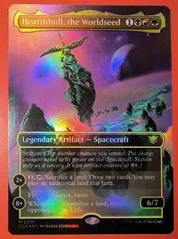 MTG, EDGE OF ETERNITIES. * HEARTHHULL THE WORLDSEED* #0001, MYTHIC EOC - Image 1