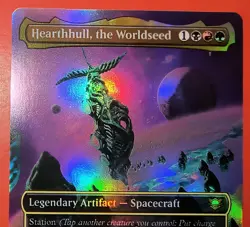 MTG, EDGE OF ETERNITIES. * HEARTHHULL THE WORLDSEED* #0001, MYTHIC EOC - Image 2